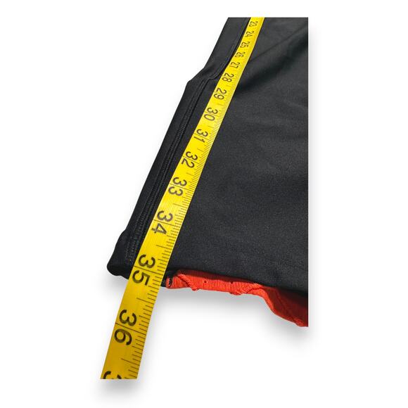 Under Armour Heat-Gear Compression Red Textured Panel Leggings Size XL - Picture 10 of 11